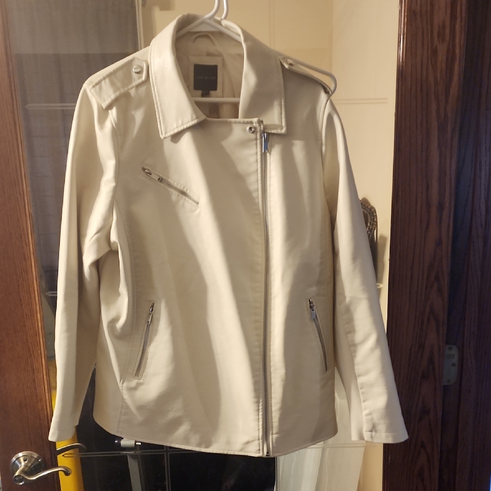 Lane Bryant Cream Jacket